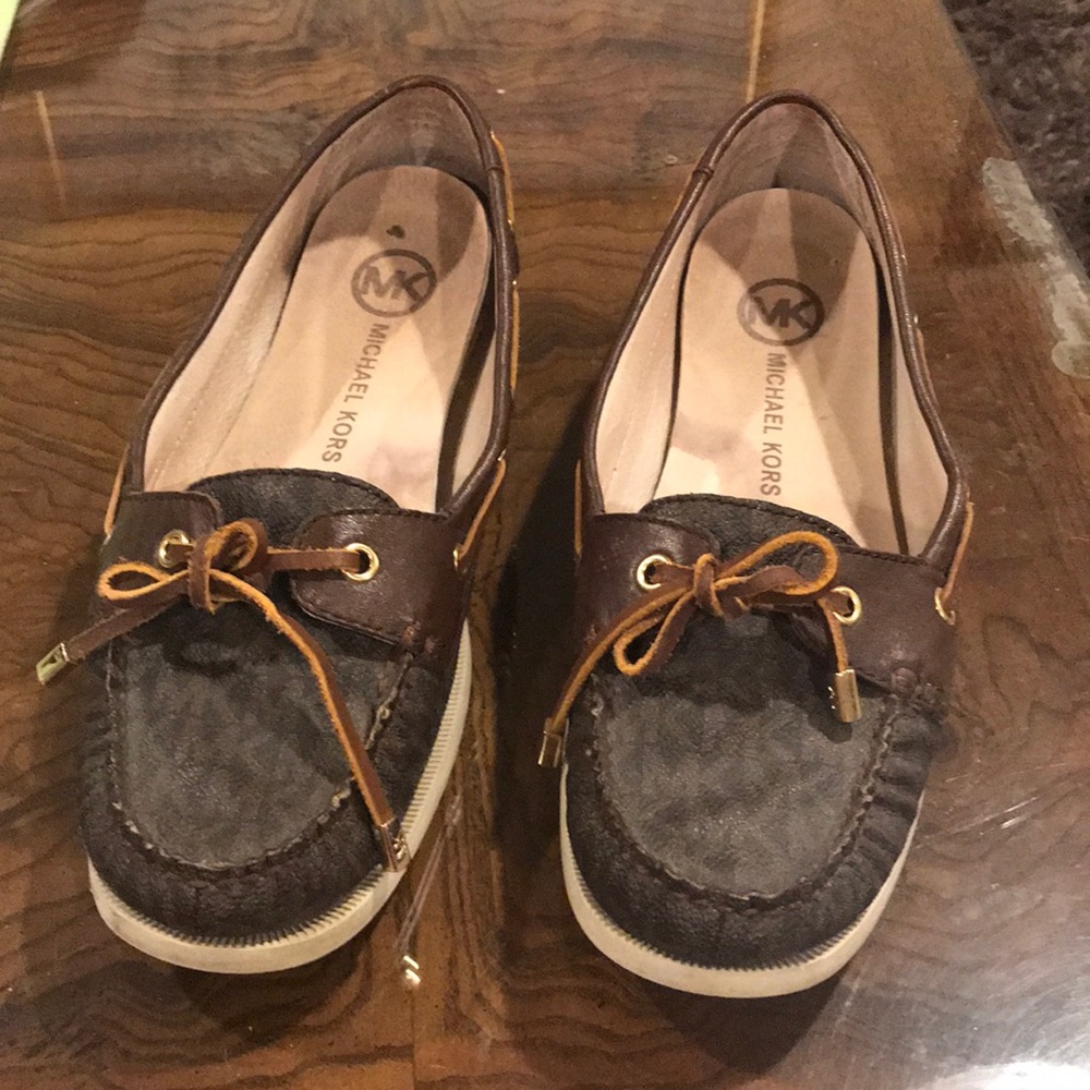 Women’s Michael Kira brown loafers size 10
